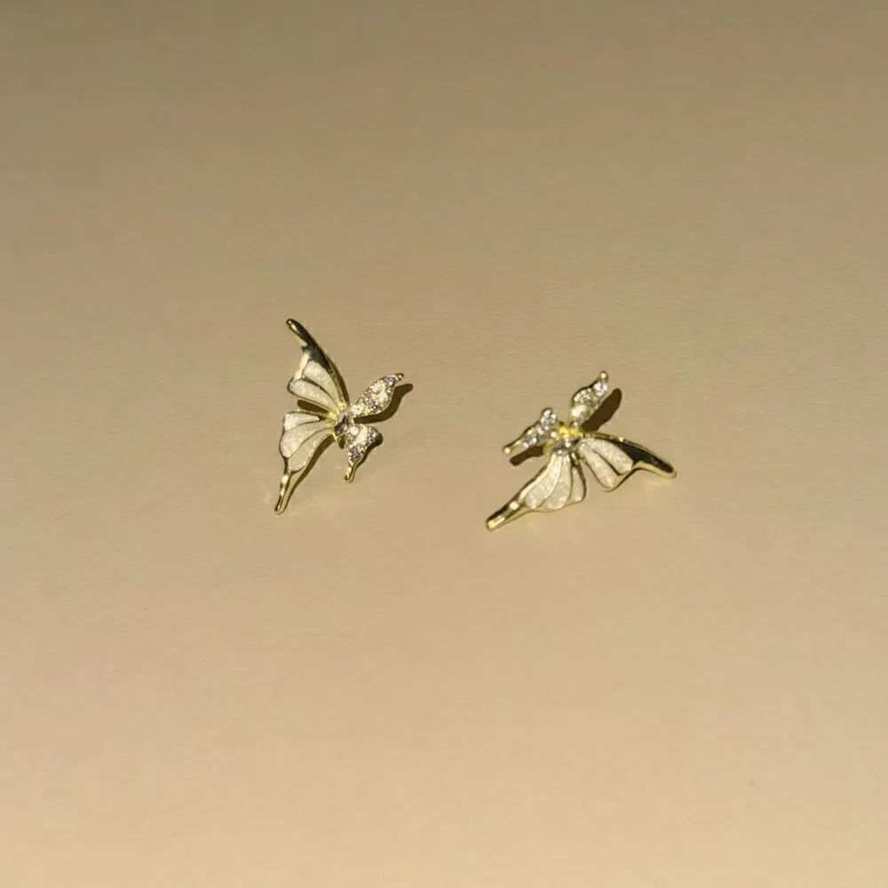 Butterfly earrings N939